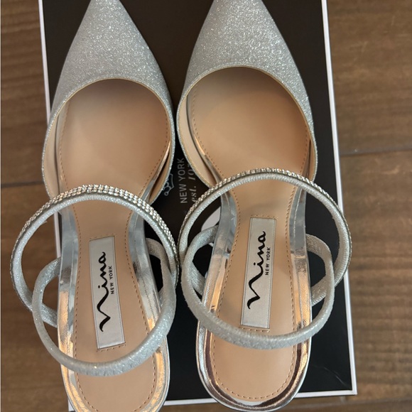 Billie by Nina, women’s elegant slingback evening pumps - Picture 4 of 16